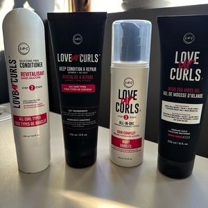 Love your curls! Lus hair products for curly hair - Canadian product.
